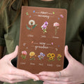 Grandma's Garden | Personalized Leather Cover Notebook