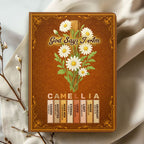 God Says I Am  | Personalized Leather Cover Notebook