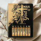 Man Of God | Personalized Leather Cover Notebook