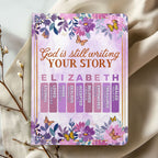 God Is Still Writing Your Story | Personalized Leather Cover Notebook