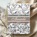 Affirmation | Personalized Leather Cover Notebook
