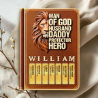 Man Of God | Personalized Leather Cover Notebook