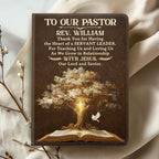 Blessed To Have You | Personalized Leather Cover Notebook