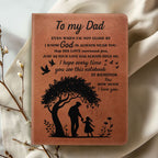 I Know God Is Always Near You | Personalized Leather Cover Notebook