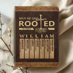 Man Of God | Personalized Leather Cover Notebook