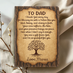 You Are A Gift From God | Personalized Leather Cover Notebook