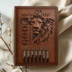 Man Of God | Personalized Leather Cover Notebook
