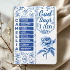 God Says I Am | Personalized Leather Cover Notebook