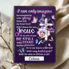 I Can Only Imagine | Personalized Leather Cover Notebook