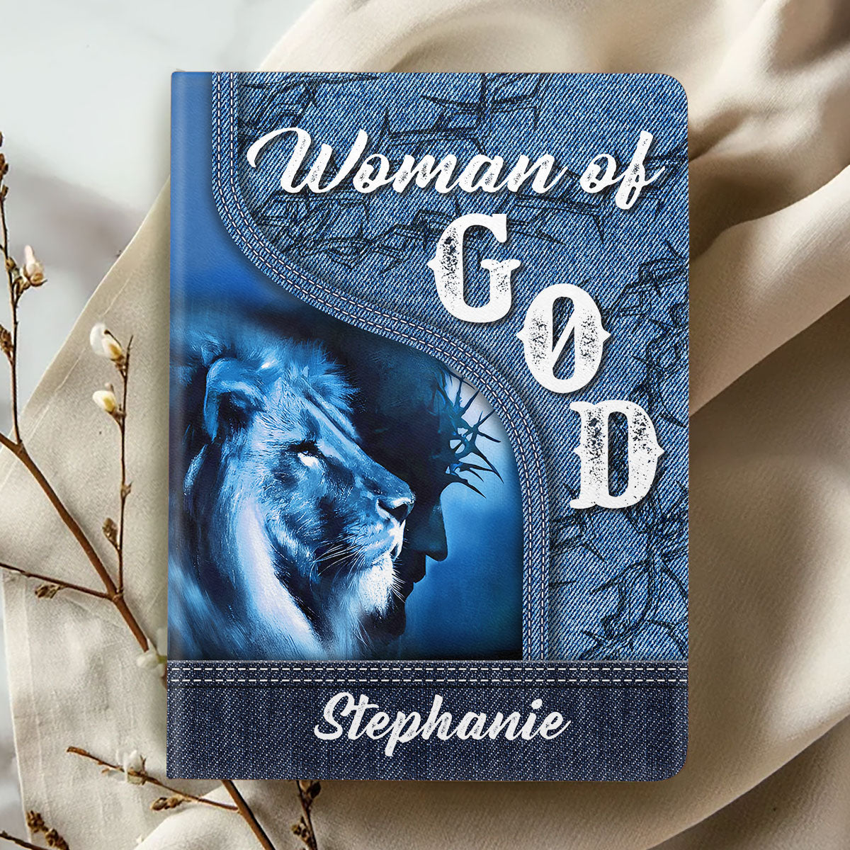 Man Of God | Personalized Leather Cover Notebook