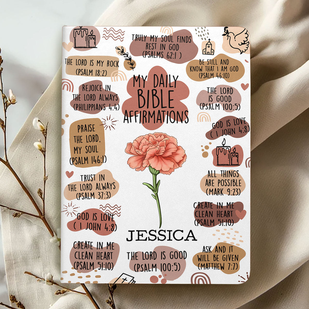 My Affirmation | Personalized Leather Cover Notebook