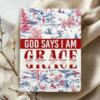 God Says I Am | Personalized Leather Cover Notebook