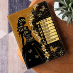 God Is Within Her She Will Not Fall | Personalized Leather Cover Notebook