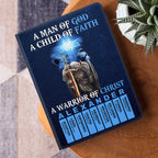 Warrior Of Christ | Personalized Leather Cover Notebook