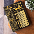 I Can Do All Things Through Christ Who Strengthens Me  | Personalized Leather Cover Notebook