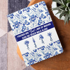 A Friend Is God's Way Of Making Sure We Never Walk Alone | Personalized Leather Cover Notebook