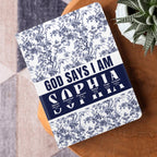 God Says I Am | Personalized Leather Cover Notebook
