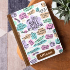 My Daily Bible Affirmations | Personalized Leather Cover Notebook