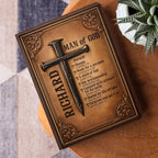 A Child Of God | Personalized Leather Cover Notebook