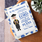 Commit To The Lord Whatever You Do | Personalized Leather Cover Notebook