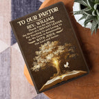 Blessed To Have You | Personalized Leather Cover Notebook