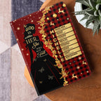 God Is Within Her She Will Not Fall | Personalized Leather Cover Notebook