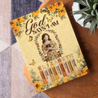 God Says I Am | Personalized Leather Cover Notebook