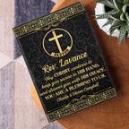 You Are Blessing To Us | Personalized Leather Cover Notebook