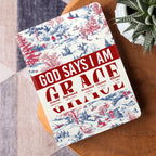 God Says I Am | Personalized Leather Cover Notebook