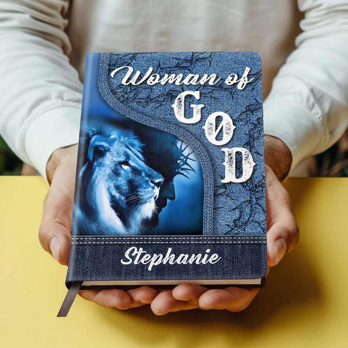 Man Of God | Personalized Leather Cover Notebook