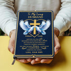 Meeting You Was Fate | Personalized Leather Cover Notebook