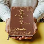 Jesus Is King John 18:37 | Personalized Leather Cover Notebook