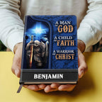 Child Of Faith | Personalized Leather Cover Notebook
