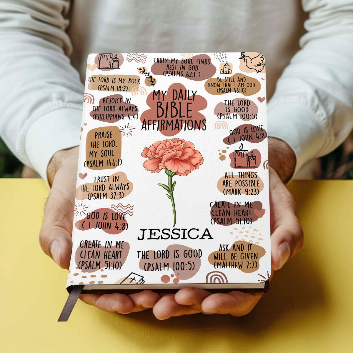 My Affirmation | Personalized Leather Cover Notebook