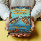 God Knew My Heart Needed You | Personalized Leather Cover Notebook