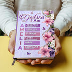 God Is The Author | Personalized Leather Cover Notebook