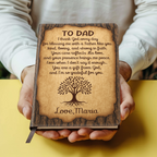 You Are A Gift From God | Personalized Leather Cover Notebook
