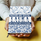 Pastor's Wife | Personalized Leather Cover Notebook