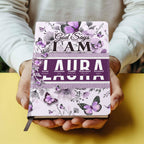 God Says I Am | Personalized Leather Cover Notebook
