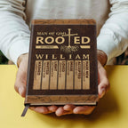 Man Of God | Personalized Leather Cover Notebook