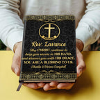 You Are Blessing To Us | Personalized Leather Cover Notebook