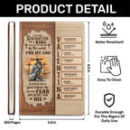 I Am The Daughter Of A King | Personalized Leather Cover Notebook