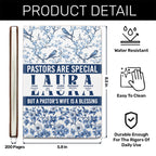 Pastor's Wife | Personalized Leather Cover Notebook