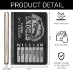 Man Of God | Personalized Leather Cover Notebook