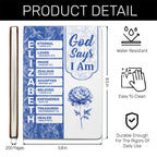 God Says I Am | Personalized Leather Cover Notebook