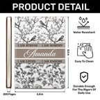 Affirmation | Personalized Leather Cover Notebook