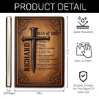 A Child Of God | Personalized Leather Cover Notebook