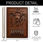 Man Of God | Personalized Leather Cover Notebook