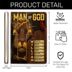 Man Of God | Personalized Leather Cover Notebook