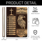 Eagle Of Faith | Personalized Leather Cover Notebook
